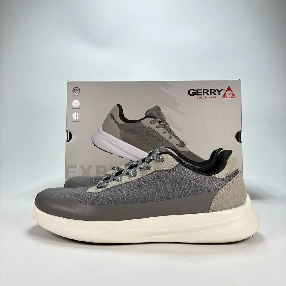 Gerry Creston Gray Casual Sneakers Lace Up Walking Shoes 1967240 Men's Size 9